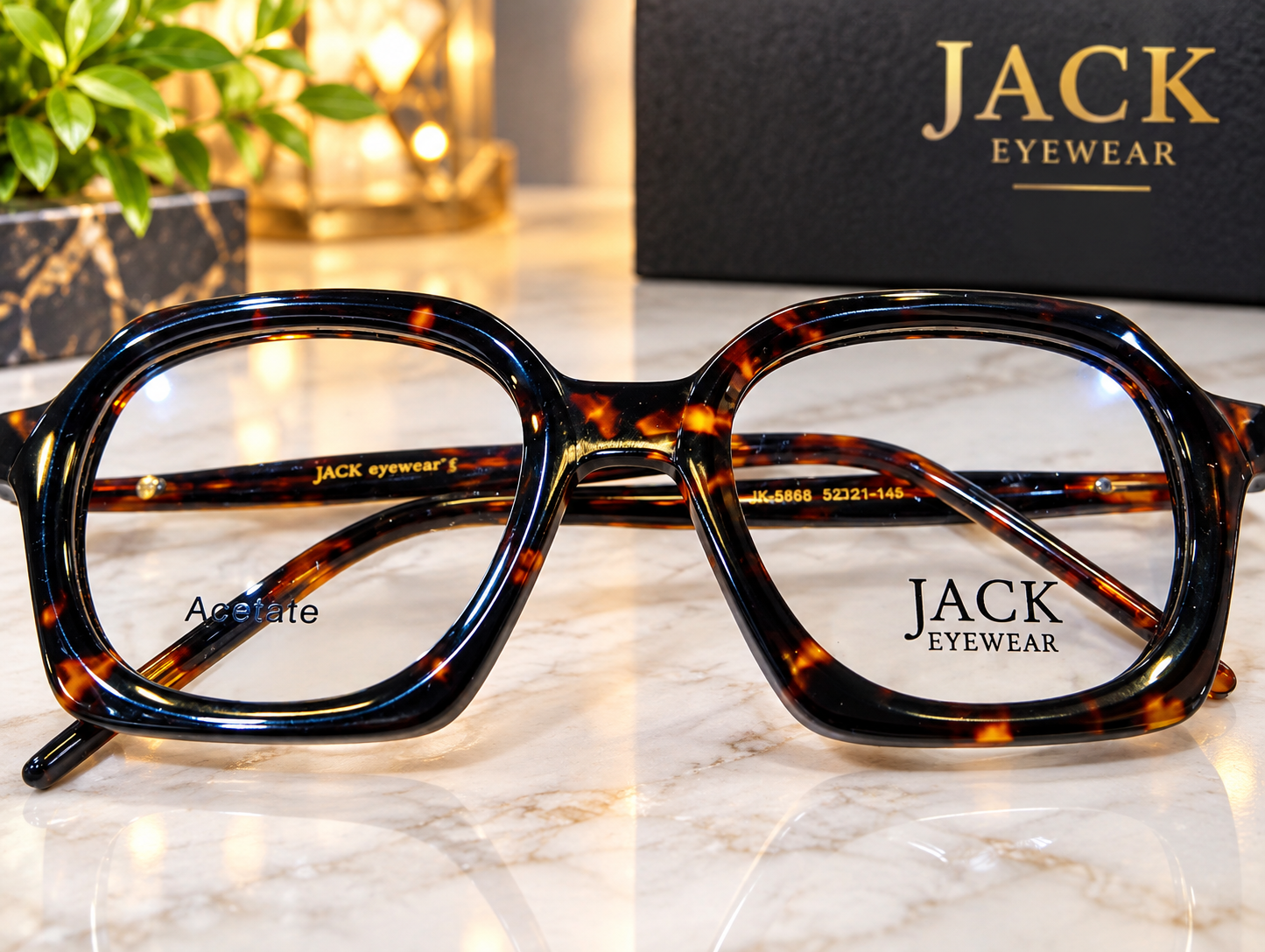 Pure Acetate Sheet Aviator Eyewear